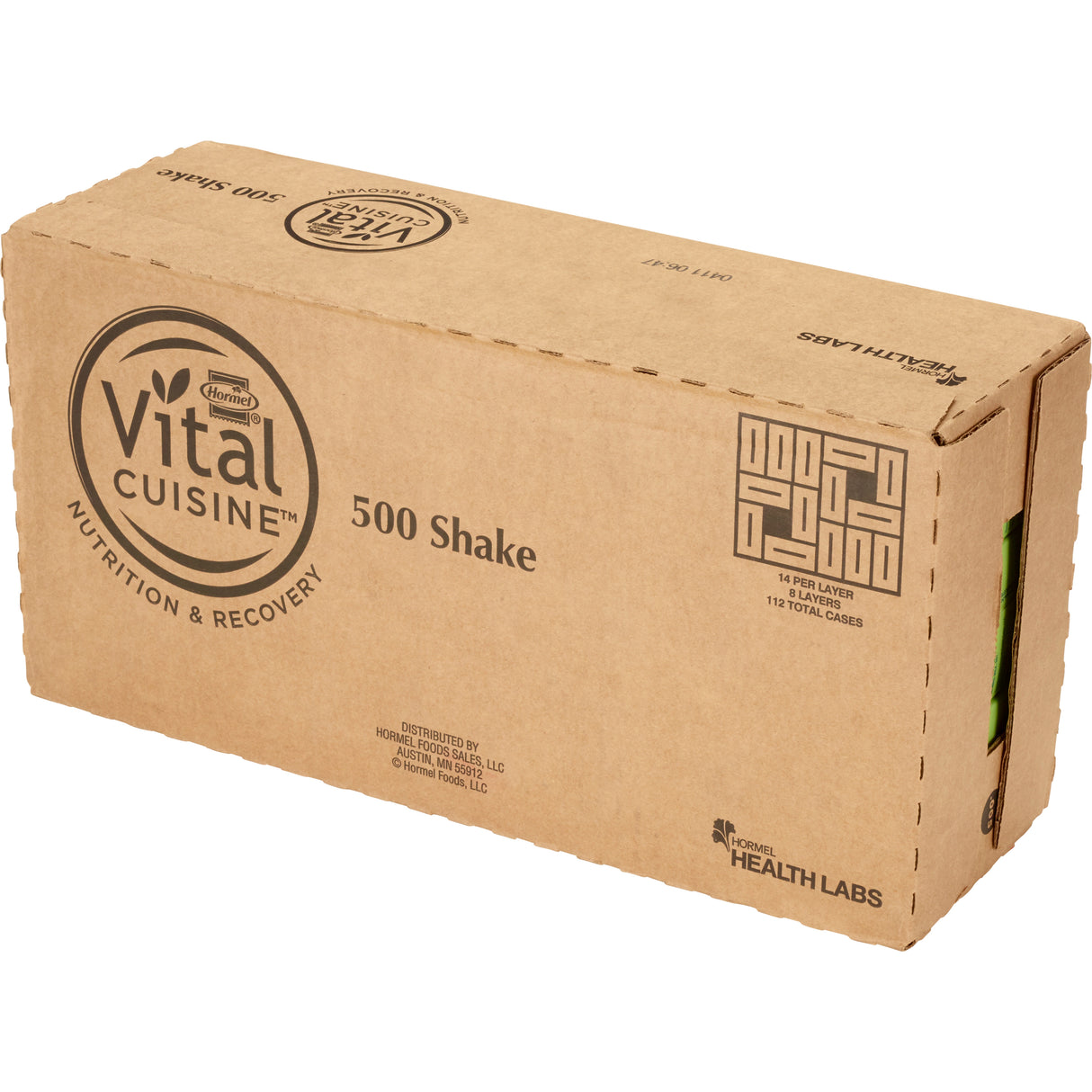 Oral Supplement Hormel Vital Cuisine® 500 Shakes Vanilla Flavor Liquid 8.45 oz. Carton - BeHope