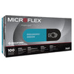 Exam Glove MICROFLEX® MidKnight™ Touch 93-732 Large NonSterile Nitrile Standard Cuff Length Textured Fingertips Black Not Rated - BeHope