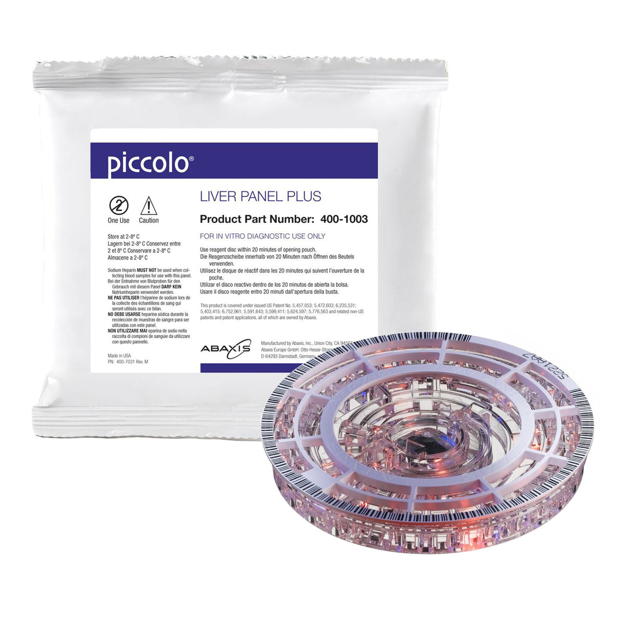 General Chemistry Reagent Piccolo® ALB, ALP, ALT, AMY, AST, GGT, TBIL, TP CLIA Waived Sample Dependent For Piccolo Blood Chemistry Analyzer / Piccolo Xpress Chemistry Analyzer - BeHope