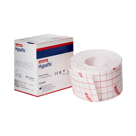 Dressing Retention Tape with Liner Hypafix® White 2 Inch X 10 Yard Nonwoven Polyester NonSterile - BeHope