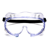 Protective Goggles Pyramex® Fit Over Uncoated Clear Tint Polycarbonate Lens Clear Frame Elastic Strap One Size Fits Most - BeHope