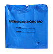 Patient Belongings Bag Medline 18 X 20 Inch Plastic Drawstring Closure White - BeHope