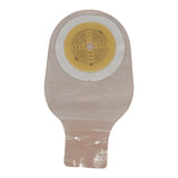 Ostomy Pouch Safe n Simple™ One-Piece System 12 Inch Length Flat, Trim to Fit 2-1/2 Inch Stoma Drainable - BeHope