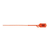 Ring Pull-Tight Bi-Directional Seal Health Care Logistics Consecutively Numbered Orange Polypropylene 8-1/2 Inch - BeHope