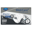 Unisex Adult Incontinence Brief MoliCare® Premium Elastic 10D Small Disposable Heavy Absorbency - BeHope