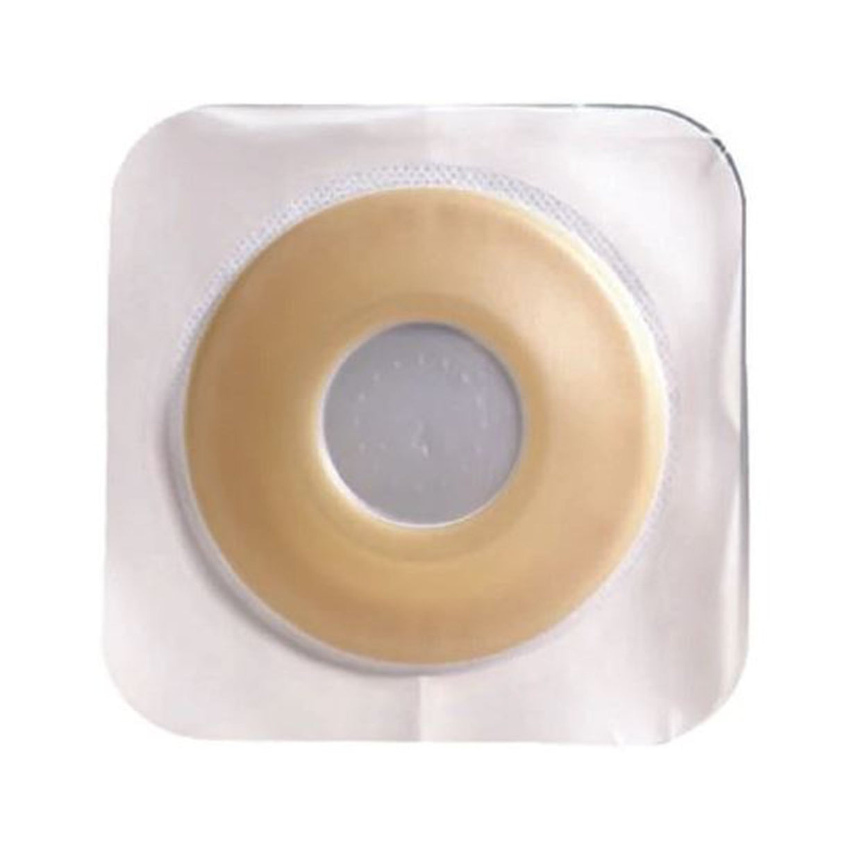 Ostomy Barrier Sur-Fit Natura® Precut, Extended Wear Durahesive® Adhesive 57 mm Flange Sur-Fit® Natura® System Hydrocolloid 1-1/2 Inch Opening 5 X 5 Inch - BeHope