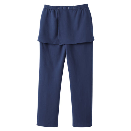 Adaptive Pants Silverts® Open Back 3X-Large Navy Blue Female - BeHope