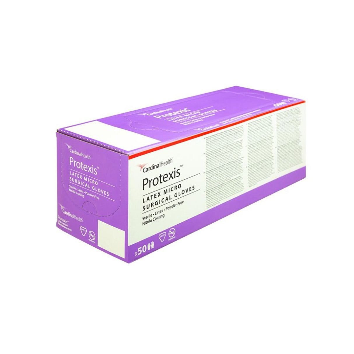 Surgical Glove Protexis™ Latex Micro Size 7.5 Sterile Latex Standard Cuff Length Smooth Light Brown Not Chemo Approved - BeHope