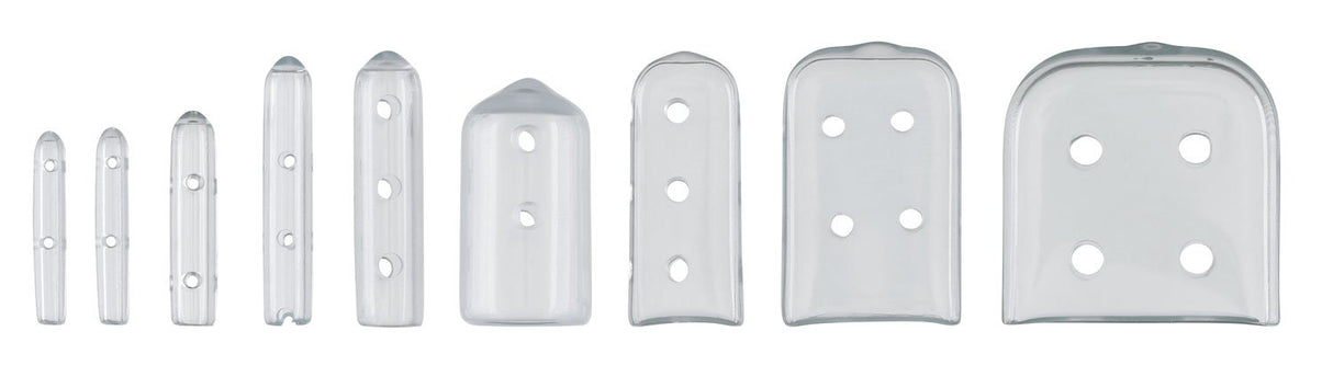 Instrument Tip Guard Tip-It™ 1/16 X 3/4 Inch, Size 1, Vented, Clear - BeHope
