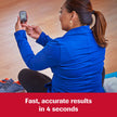 Blood Glucose Meter Accu-Chek® 4 Second Results Stores up to 30 Results No Coding Required - BeHope