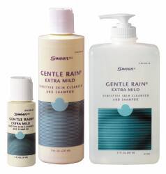 Shampoo and Body Wash Gentle Rain Extra Mild 4 oz. Flip Top Bottle Scented