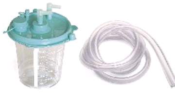 Suction Canister 1200 mL Sealing Lid - BeHope