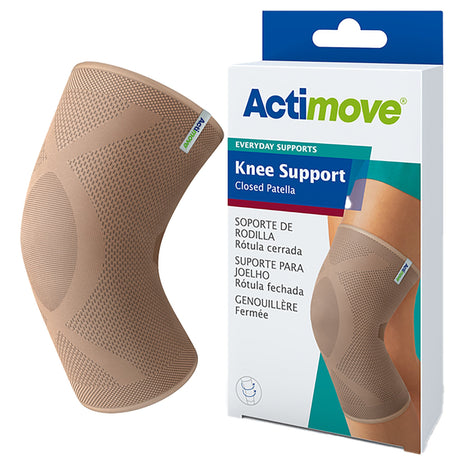 Knee Support Actimove® Everyday Supports Medium Without Fastening 14-1/4 to 16-1/4 Inch Knee Circumference Left or Right Knee - BeHope
