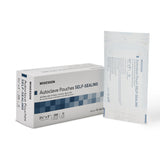 Sterilization Pouch McKesson Ethylene Oxide (EO) Gas / Steam 3-1/2 X 5 Inch Transparent Blue / White Self Seal Paper / Film - BeHope