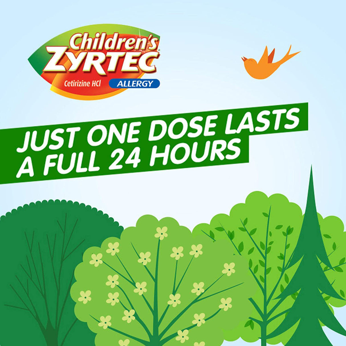 Children's Allergy Relief Children's Zyrtec 1 mg / 1 mL Strength Syrup 4 oz. - BeHope