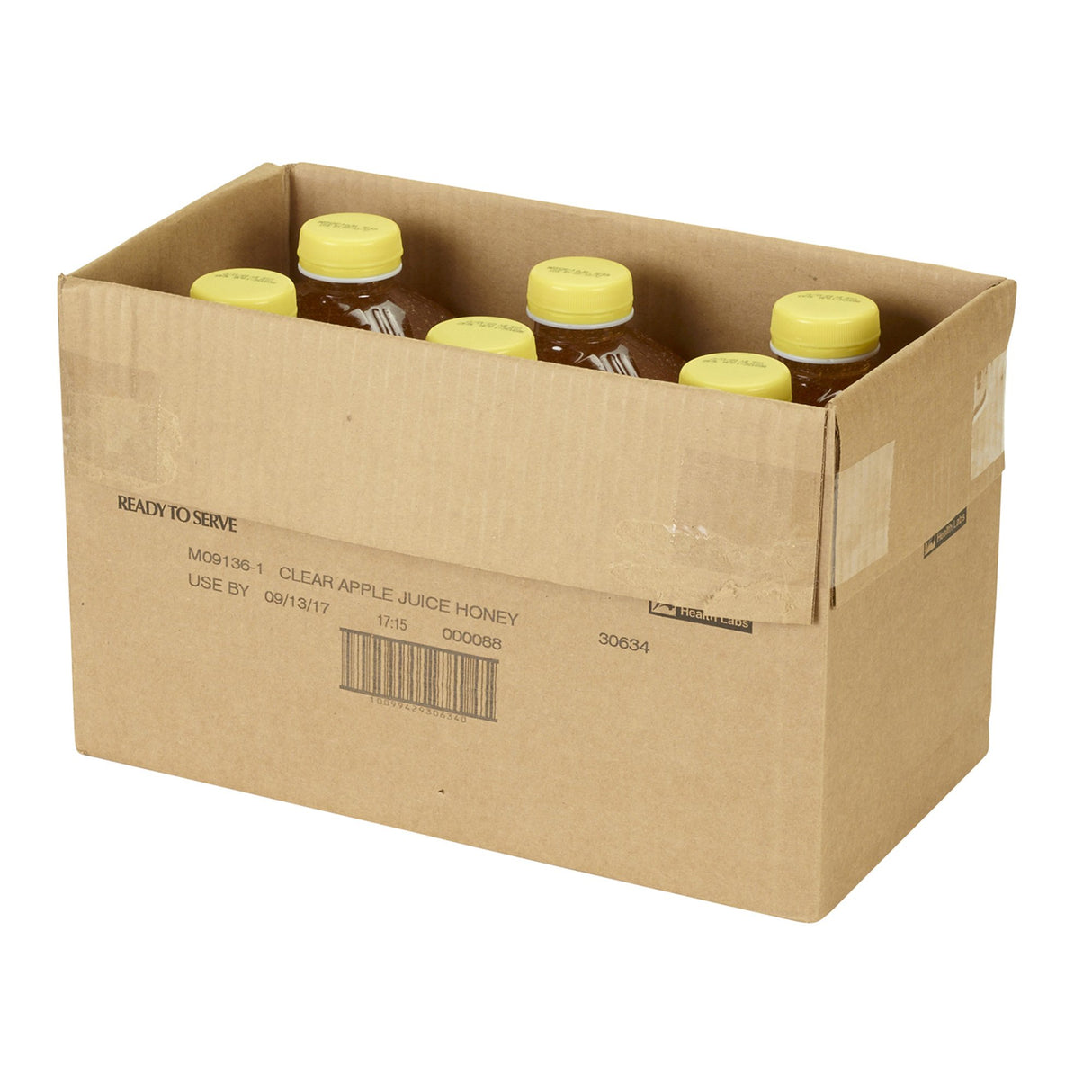 Thickened Beverage Thick & Easy® 46 oz. Bottle Apple Flavor Liquid IDDSI Level 3 Moderately Thick/Liquidized - BeHope