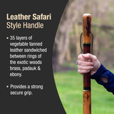 Walking Stick Brazos™ Free Form Wood 55 Inch Height Safari - BeHope