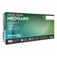 Exam Glove Neogard® Small NonSterile Polychloroprene Standard Cuff Length Textured Fingertips Green Not Rated - BeHope