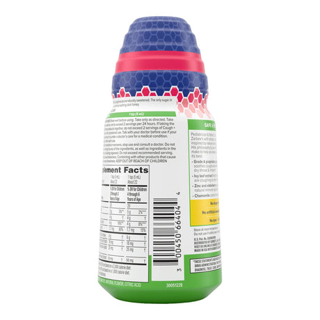 Children's Cold and Cough Relief Zarbee's® Cough Syrup + Mucus 6 g Strength Syrup 4 oz. - BeHope