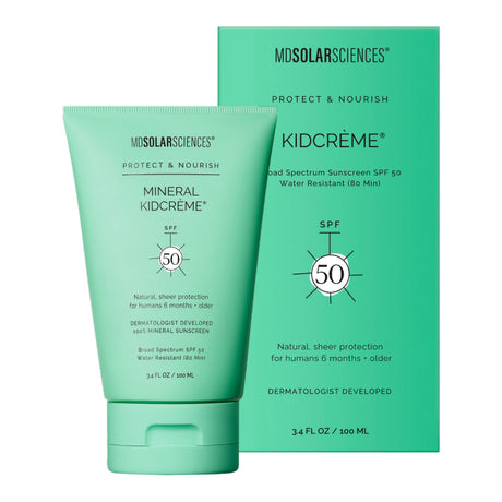 Sunscreen MDSolarSciences® Mineral KidCrème® SPF 50 Cream 3.4 oz. Tube - BeHope