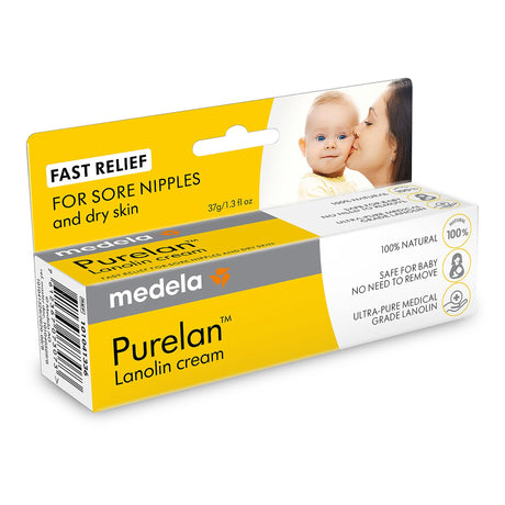 Hand and Body Moisturizer Purelan™ 1.3 oz. Tube Unscented Cream - BeHope