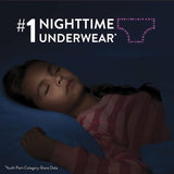 Female Youth Absorbent Underwear GoodNites® Pull On with Tear Away Seams Large Disposable Heavy Absorbency - BeHope