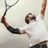 Elbow Support Spark Kinetic Small Pull-On Sleeve Left or Right Elbow 9 to 10-1/2 Inch Elbow Circumference Black - BeHope