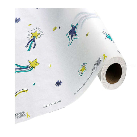 Table Paper Stars of Hope® 21 Inch Width 125 Foot Length Print (Stars) Crepe - BeHope