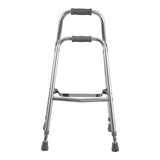 Side Step Folding Walker DMI Hemi Aluminum Frame 250 lbs, Weight Capacity 30 ro 35 Inch Height - BeHope