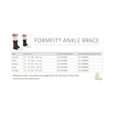 Ankle Brace Ossur FormFit Small Lace-Up Foot