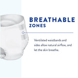 Unisex Adult Incontinence Brief Prevail® Nu-Fit® 2X-Large Disposable Heavy Absorbency - BeHope
