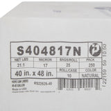 Trash Bag McKesson 45 gal. Clear HDPE 17 Mic. 40 X 48 Inch Star Seal Bottom Coreless Roll