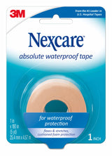 Waterproof Medical Tape Nexcare™ Absolute Tan 1 Inch X 5 Yard Foam NonSterile - BeHope