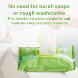 Flushable Personal Wipe McKesson Soft Pack Unscented 96 Count - BeHope