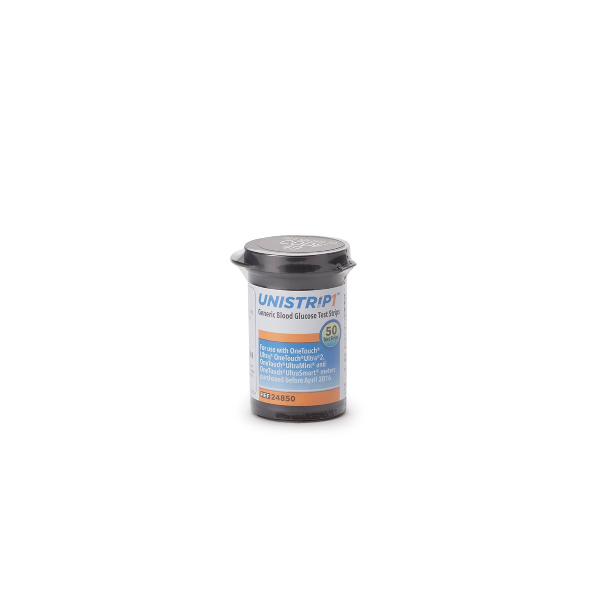 Blood Glucose Test Strips Unistrip™ 50 Strips per Pack - BeHope