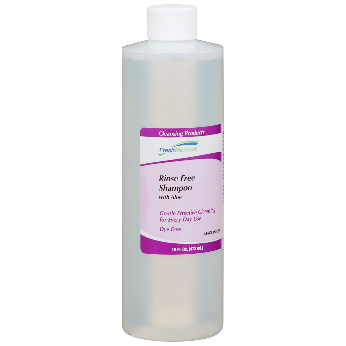 Rinse-Free Shampoo Fresh Moment 16 oz. Bottle Floral Scent