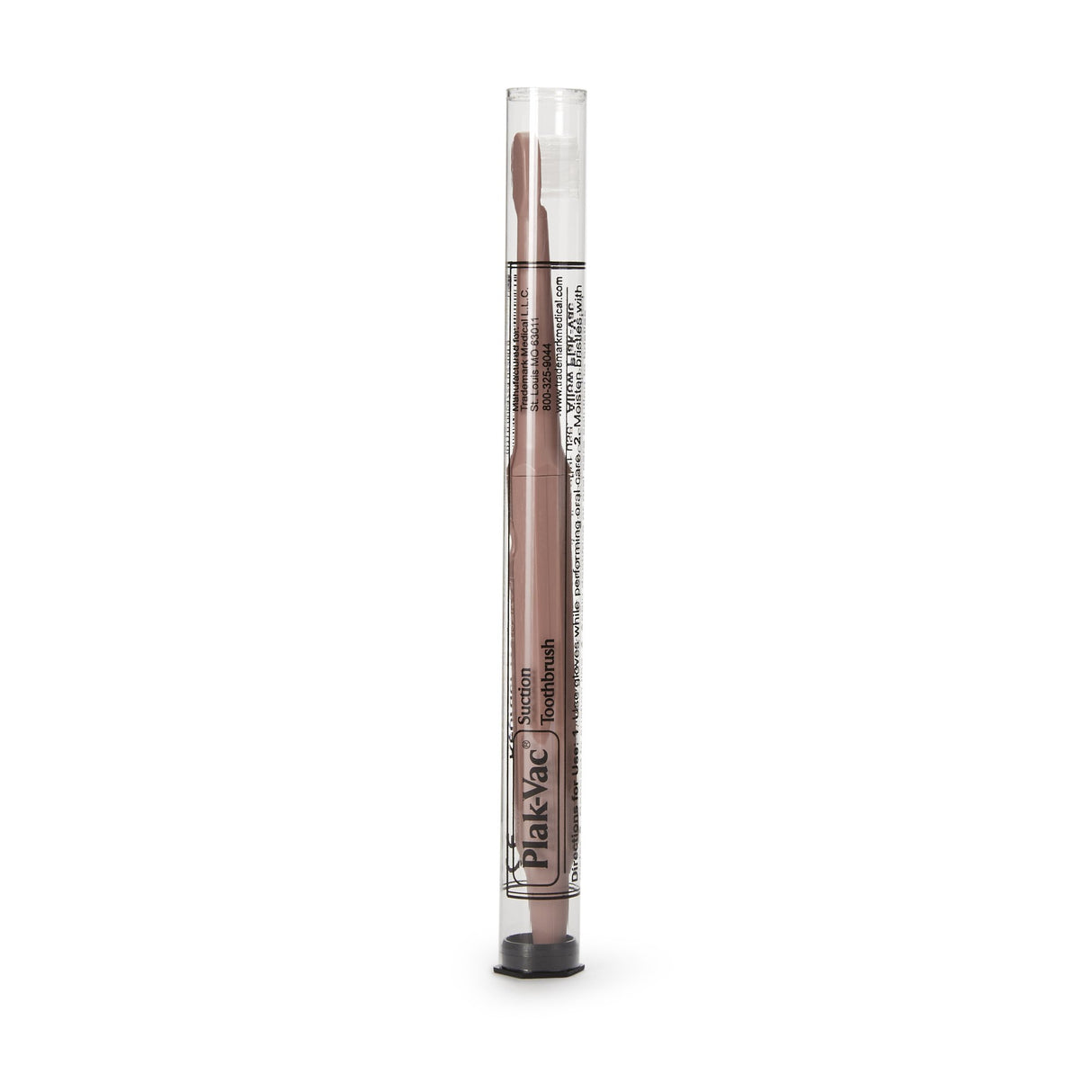Suction Toothbrush Plak-Vac® Pink Adult Soft - BeHope