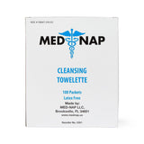 Antiseptic Skin Towelette Med Nap Individual Packet Alcohol Scent 100 Count - BeHope