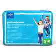 Unisex Youth Absorbent Underwear Pull On with Tear Away Seams Small / Medium Disposable Heavy Absorbency - BeHope
