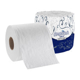 Toilet Tissue Angel Soft Ultra Professional Series® White 2-Ply Standard Size Cored Roll 400 Sheets 4 X 4 Inch - BeHope