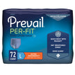 Male Adult Absorbent Underwear Prevail® Per-Fit® Pull On with Tear Away Seams Large Disposable Heavy Absorbency - BeHope