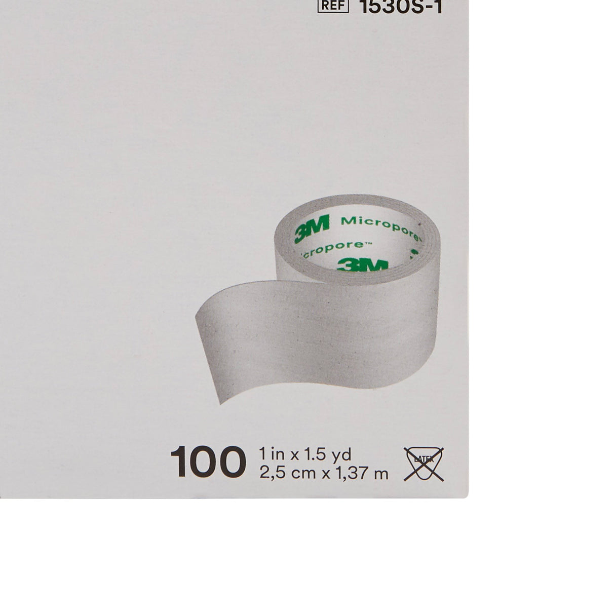 Medical Tape 3M™ Micropore™ White 1 Inch X 1-1/2 Yard Paper NonSterile - BeHope