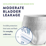 Unisex Adult Absorbent Underwear Prevail® Per-Fit® Extra Pull On with Tear Away Seams Large Disposable Heavy Absorbency - BeHope
