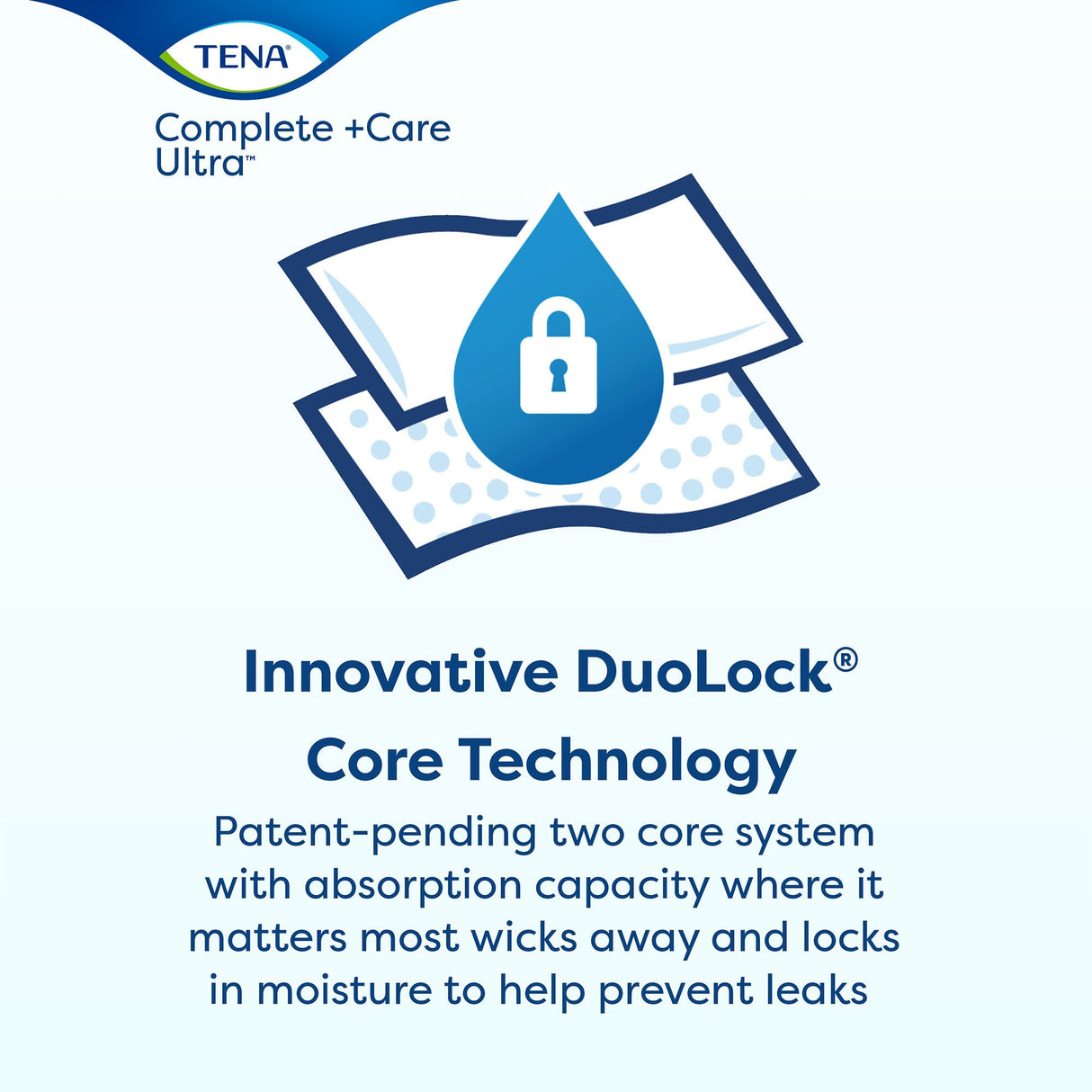 Unisex Adult Incontinence Brief TENA Complete + Care Ultra™ Large Disposable Moderate Absorbency - BeHope