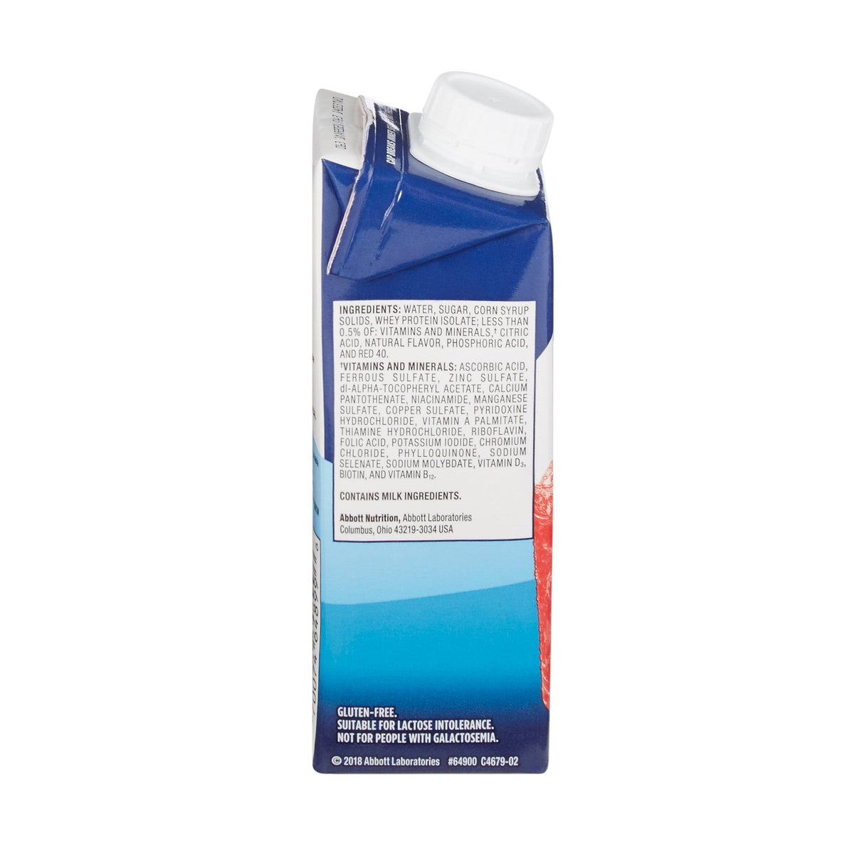 Oral Supplement Ensure® Clear Therapeutic Nutrition Mixed Berry Flavor Liquid 8 oz. Reclosable Carton - BeHope