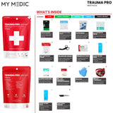 First Aid Medical Pack My Medic™ MED PACKS Trauma Pro Pouch - BeHope