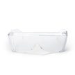 Protective Goggles Ocushield™ Clear Tint Polycarbonate Lens Clear Frame Elastic Strap One Size Fits Most - BeHope