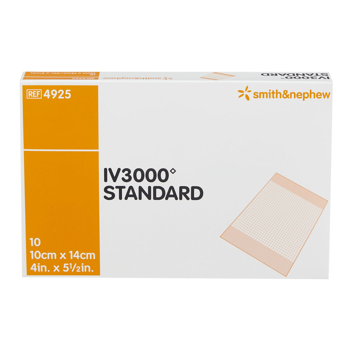 Catheter Securement Dressing IV3000™ Film 4 X 5 Inch Sterile - BeHope
