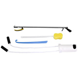 ADL Hip / Knee Equipment Kit FabLife Standard Reacher - 32 Inch Length / Shoehorn - 18 Inch Length - BeHope