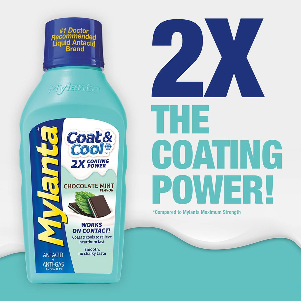 Antacid Mylanta® Liquid 12 oz. - BeHope
